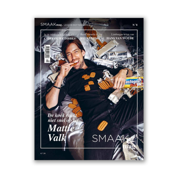 Afbeelding van SMAAKmag. editie 8 met op de cover Matty Valk