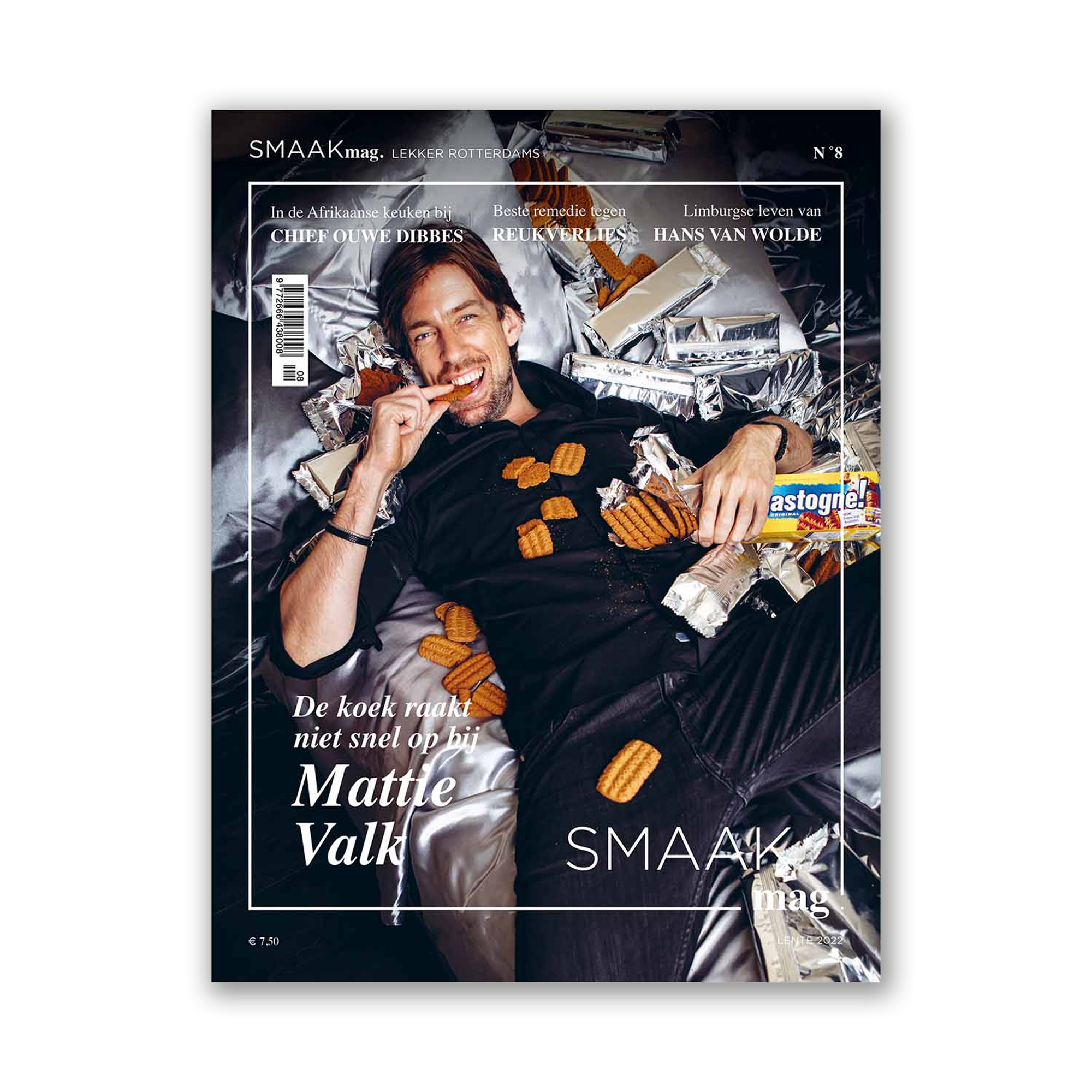 Afbeelding van SMAAKmag. editie 8 met op de cover Matty Valk