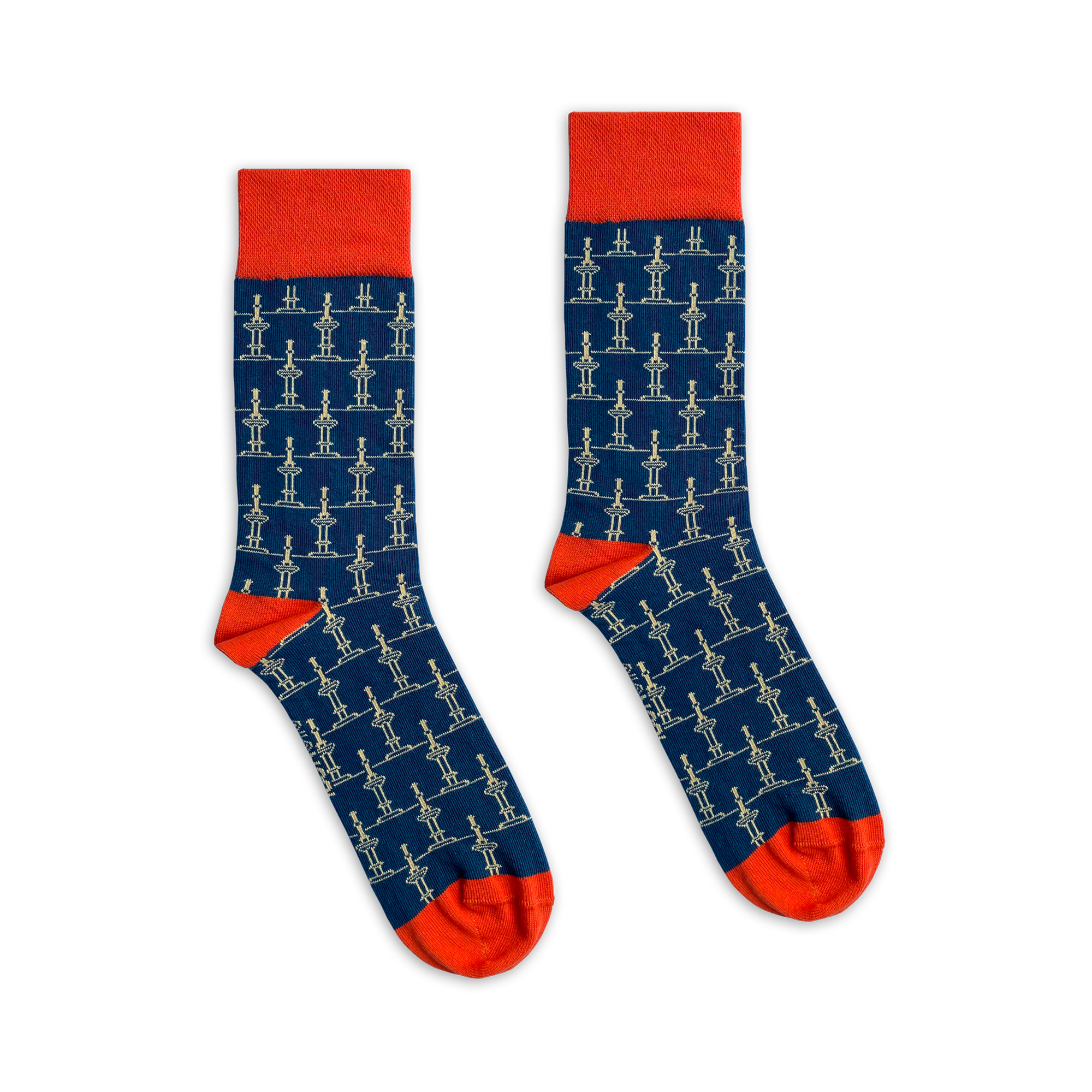 Afbeelding Rotterdamse sokken Euromast 