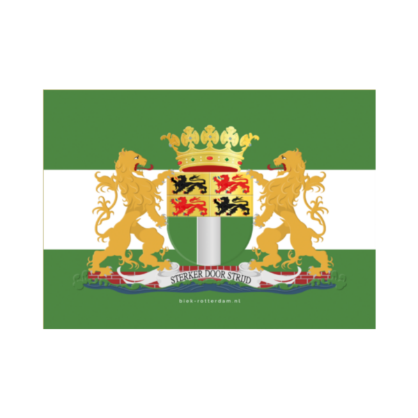Afbeelding Stickers Rotterdam Sterker door Strijd 