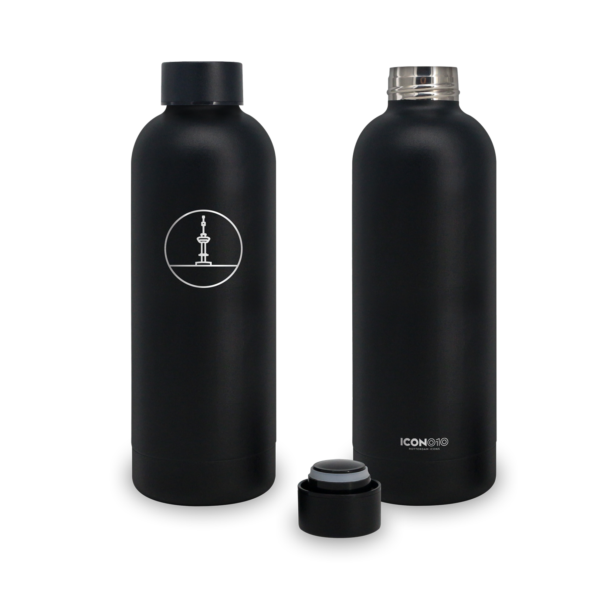 Afbeelding  Rotterdamse thermosfles Euromast 