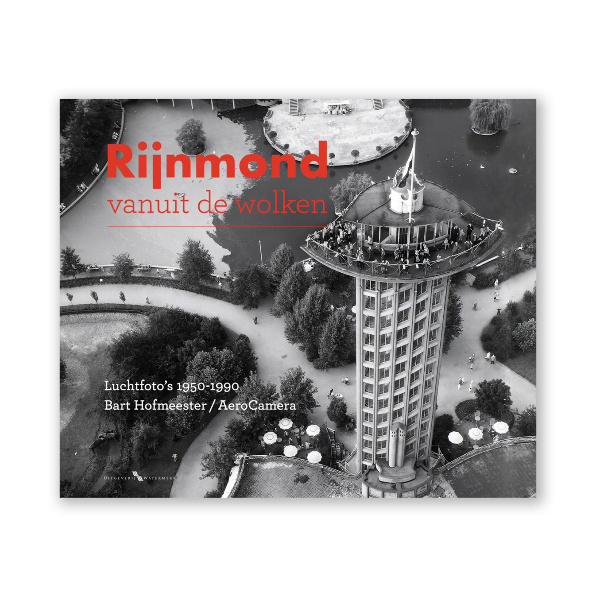 Afbeelding van de cover van het boek Rijnmond vanuit de wolken