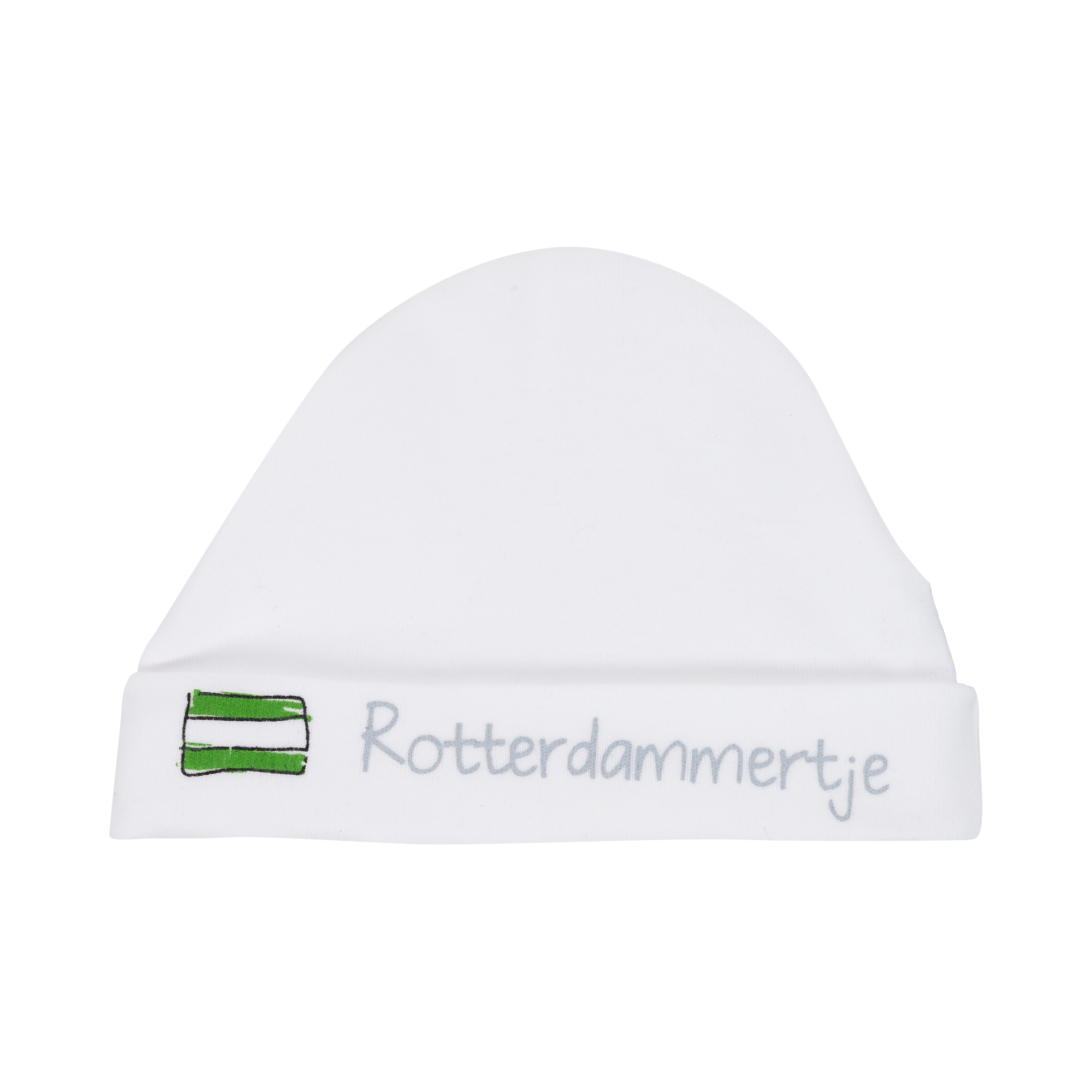Afbeelding van babymutsje "rotterdammertje"