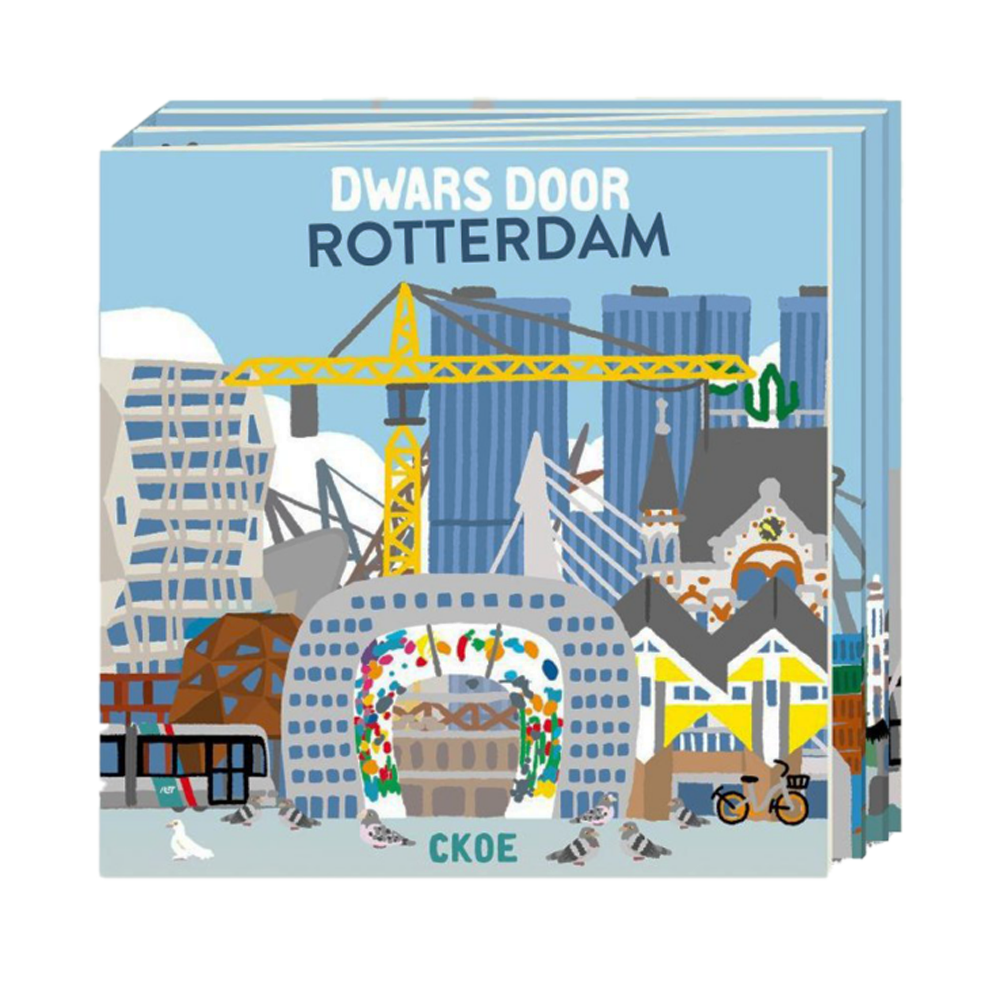 Afbeelding van het boek Dwars door Rotterdam