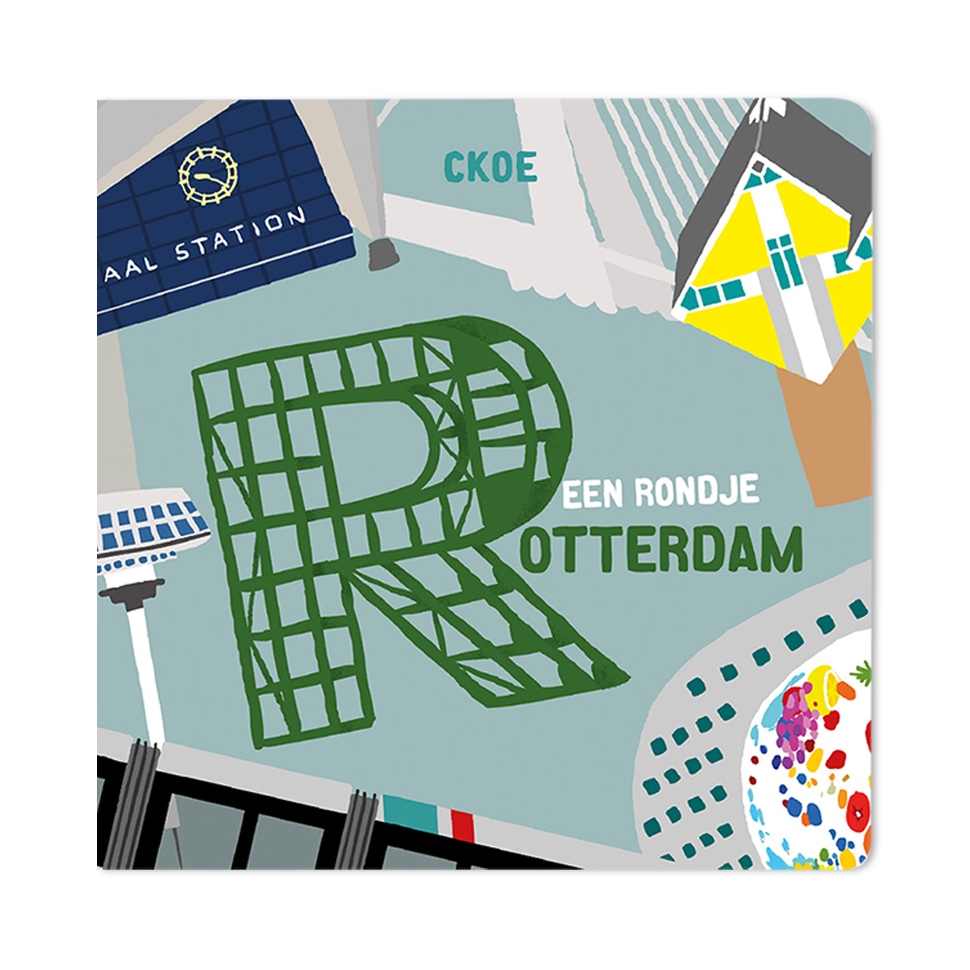 Afbeelding van het boek een Rondje Rotterdam 