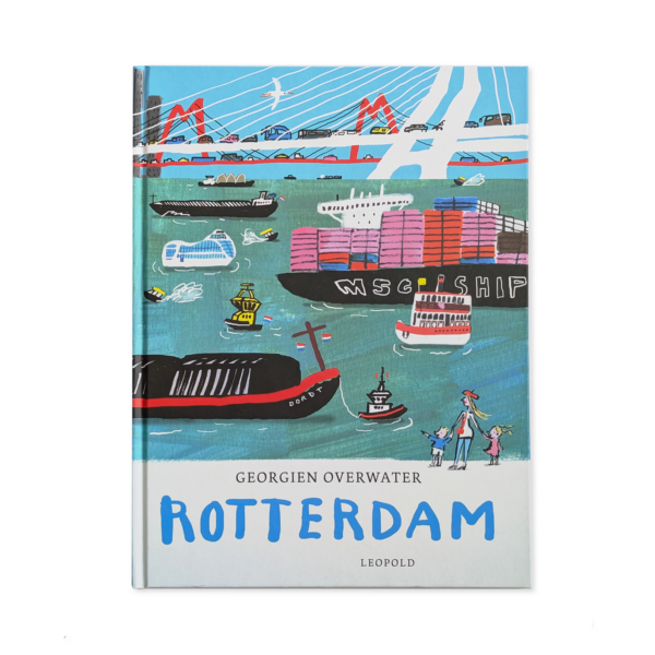 Afbeelding van de voorzijde van het prentenboek Rotterdam 
