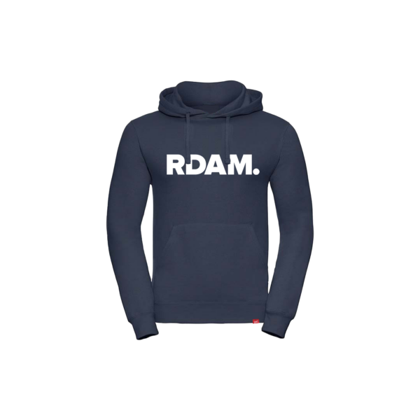 Afbeelding van hoodie RDAM.  donkerblauw kids  