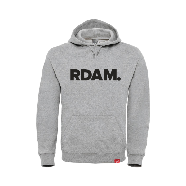 Afbeelding van hoodie RDAM.  grijs  