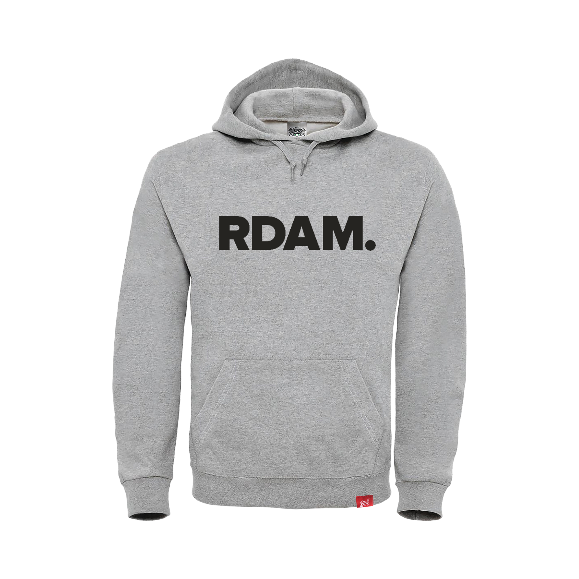Afbeelding van hoodie RDAM.  grijs  