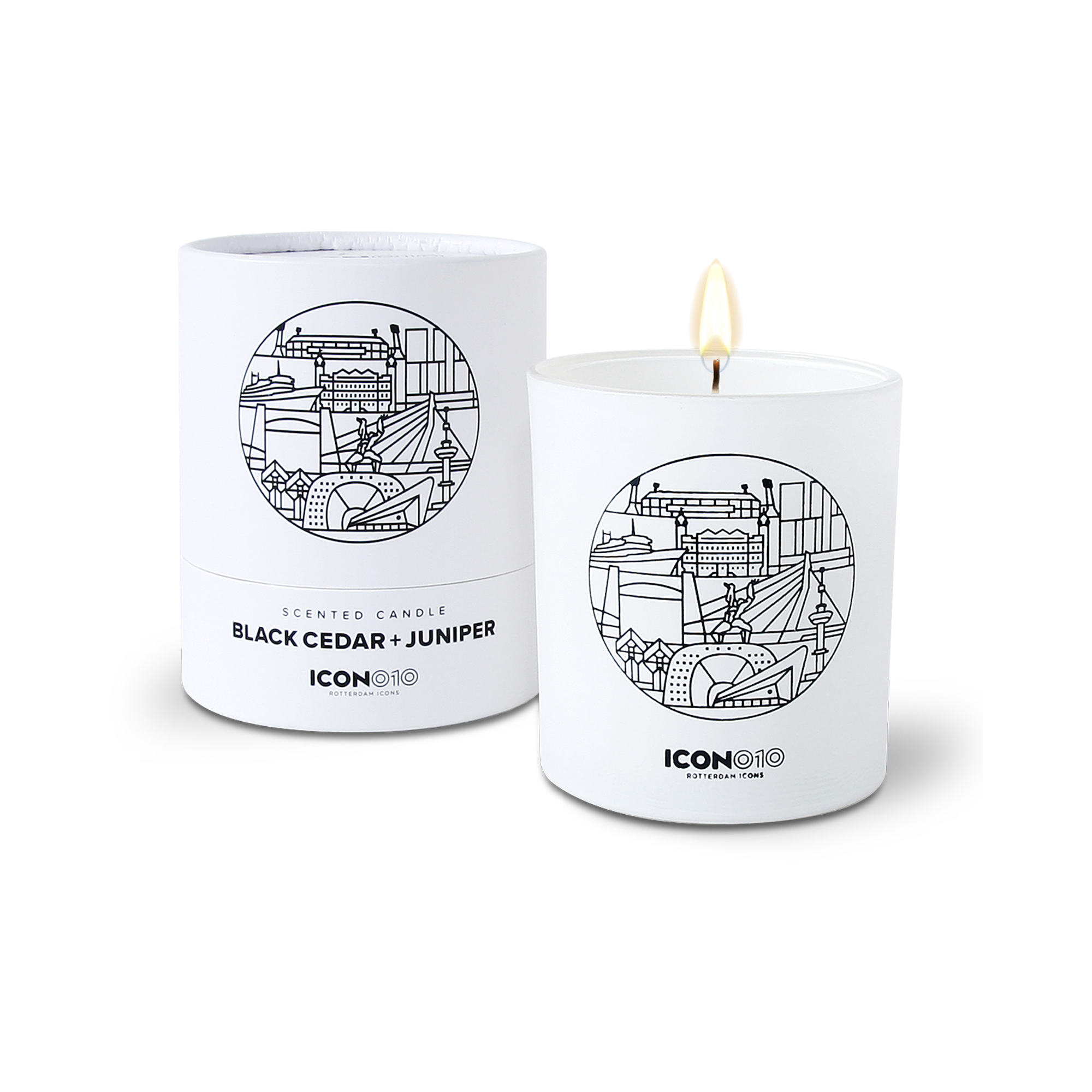 Afbeelding van Geurkaars  Wit