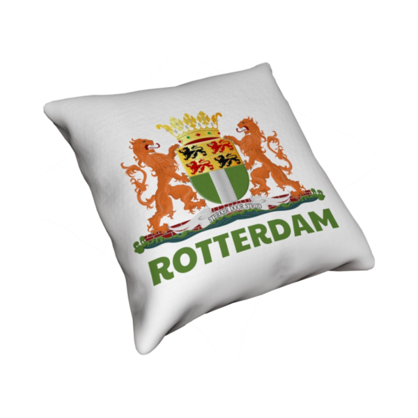 Afbeelding witte Kussenhoes Sterker door strijd 