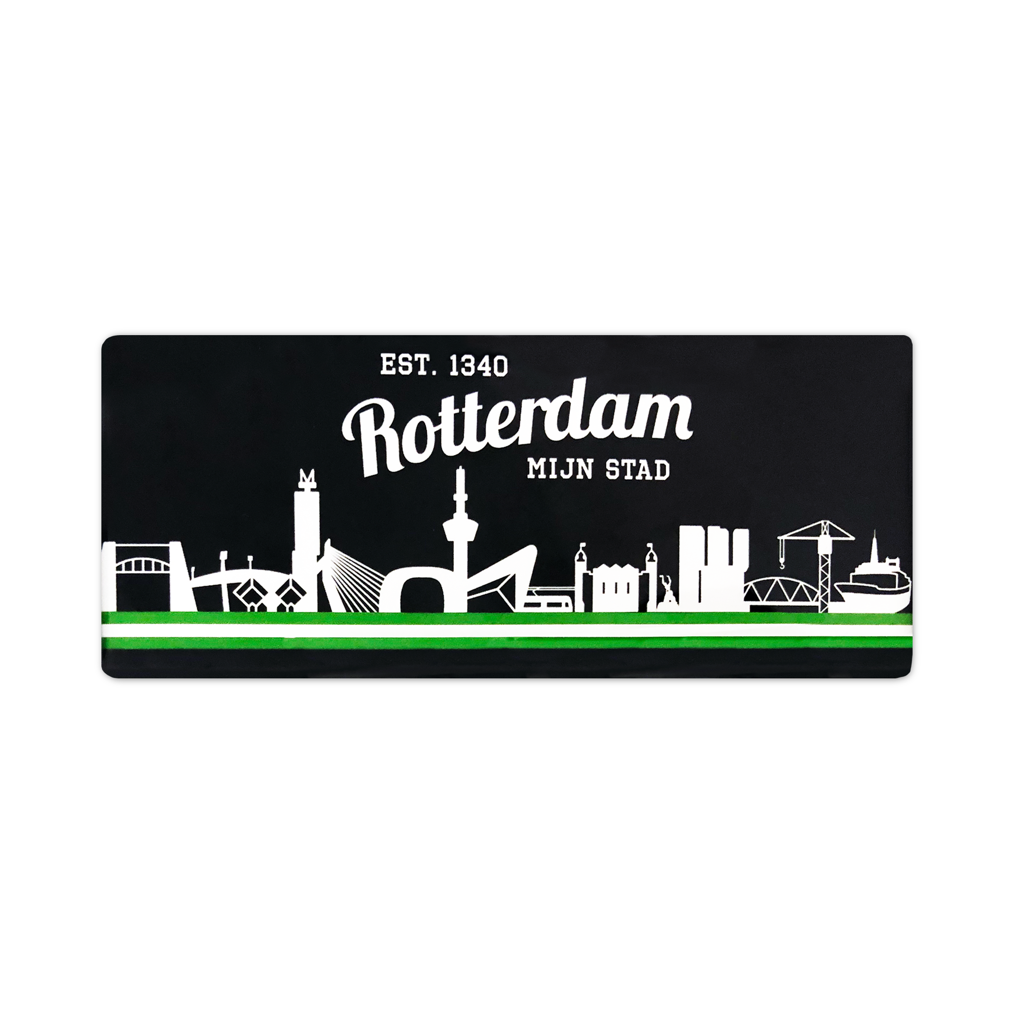 Afbeelding van Magneet 'Rotterdam mijn stad' Skyline 
