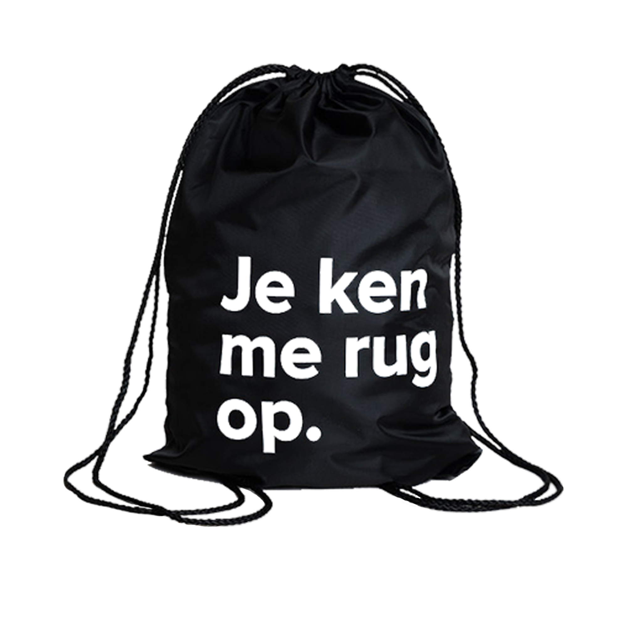 Afbeelding Rugzak "Je ken me rug op"