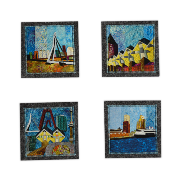 Afbeelding van vilten onderzetters 