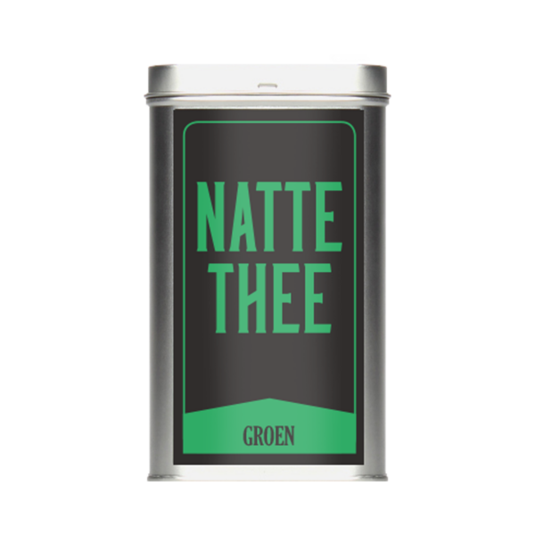 Afbeelding blik Natte Thee smaak Groen 