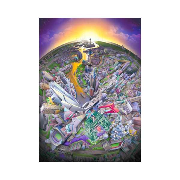 Afbeelding van poster Vogelvlucht