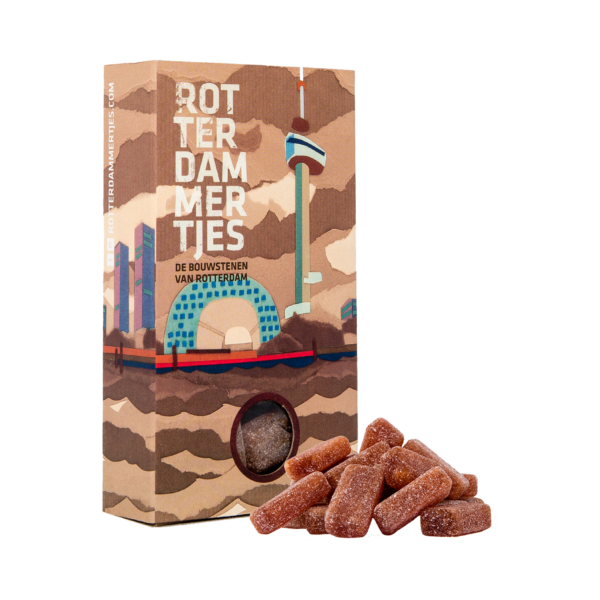 Afbeelding van doosje Rotterdammertjes Euromast