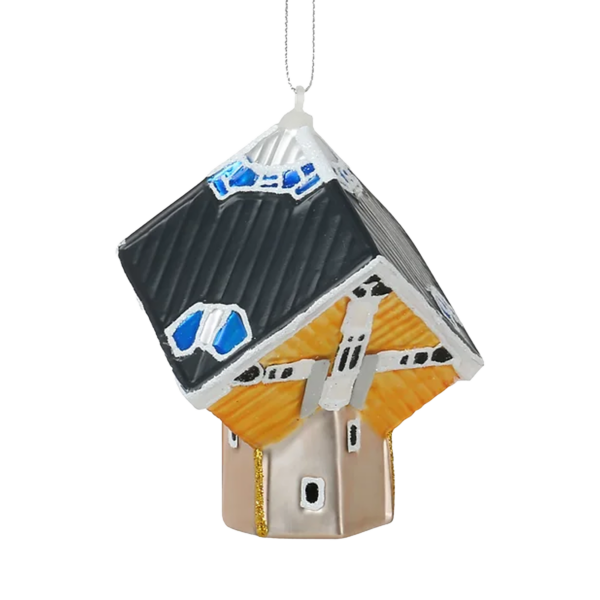 Afbeelding van de Rotterdamse kerstbal Kubuswoning