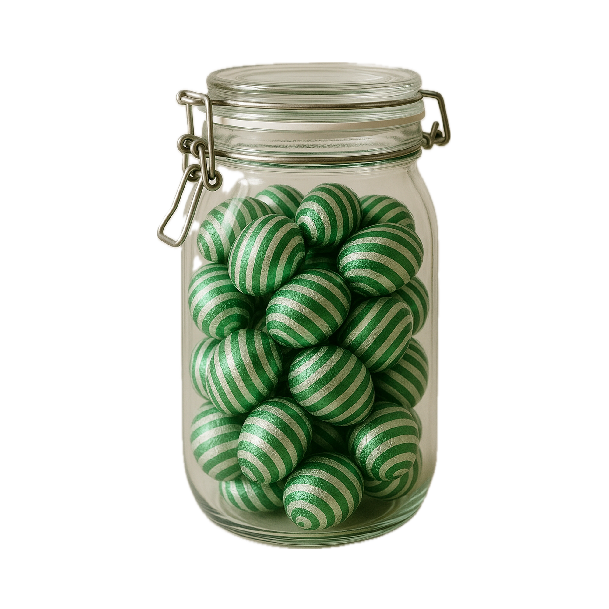 Afbeelding van een pot Rotterdamse paaseitjes