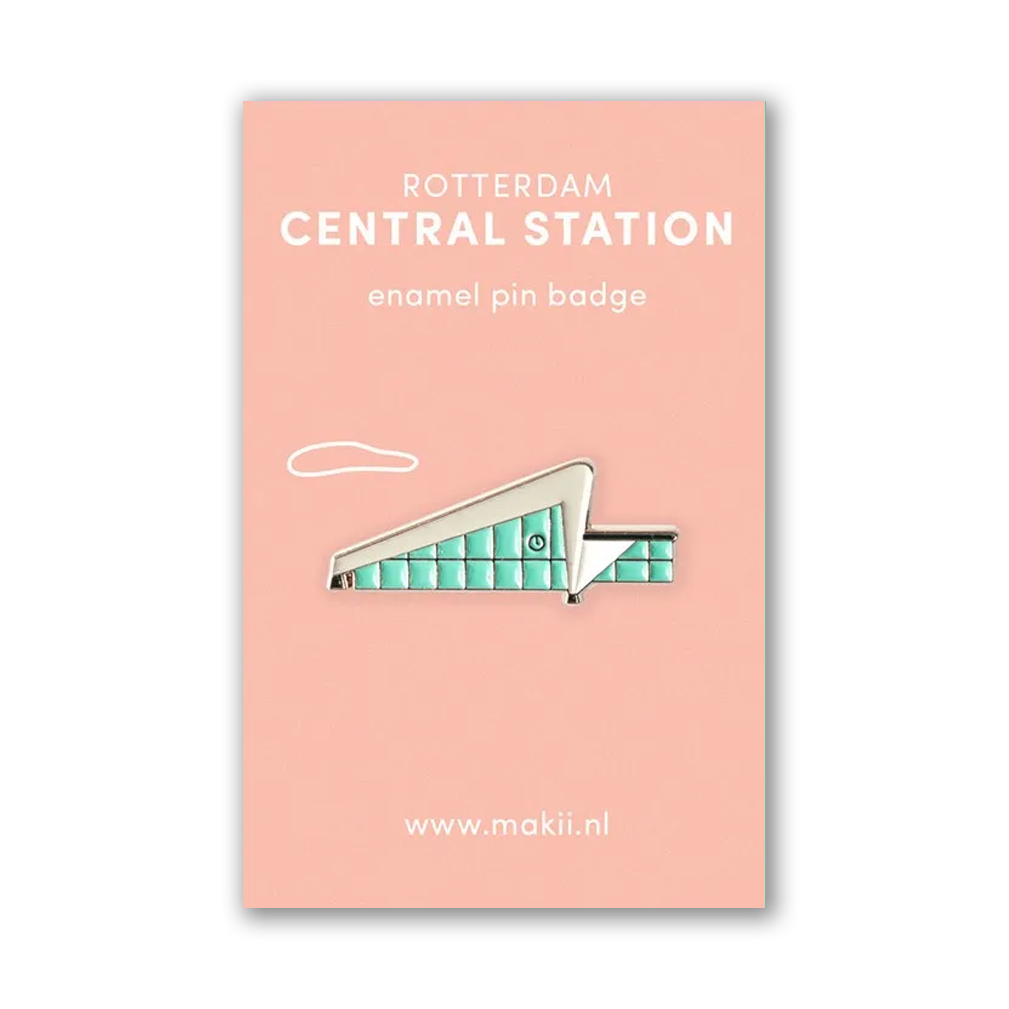 Afbeelding van Rotterdamse pin van het Rotterdamse Centraal Station