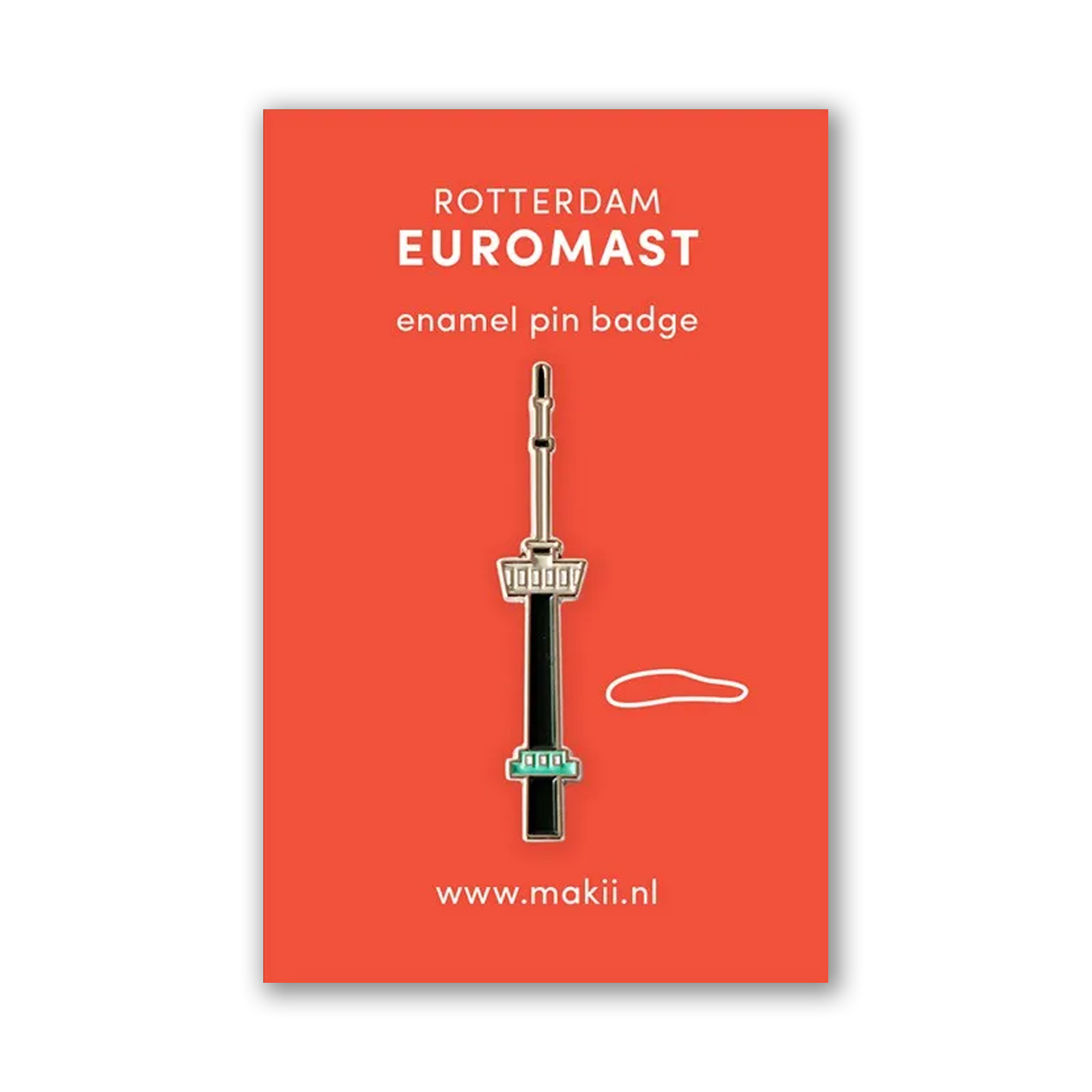Afbeelding van Rotterdamse pin van De Euromast