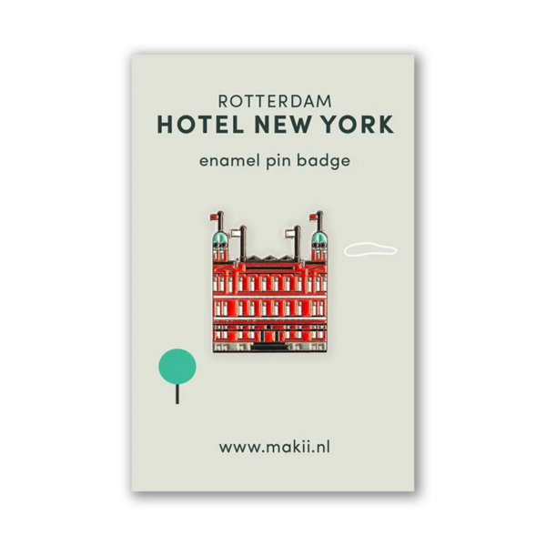 Afbeelding van Rotterdamse pin van Hotel New York