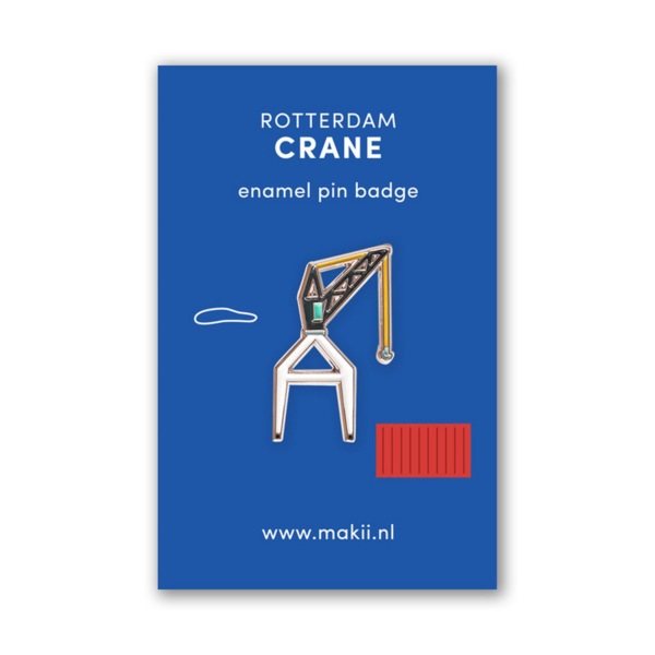 Afbeelding van Rotterdamse pin van  Rotterdamse kraan