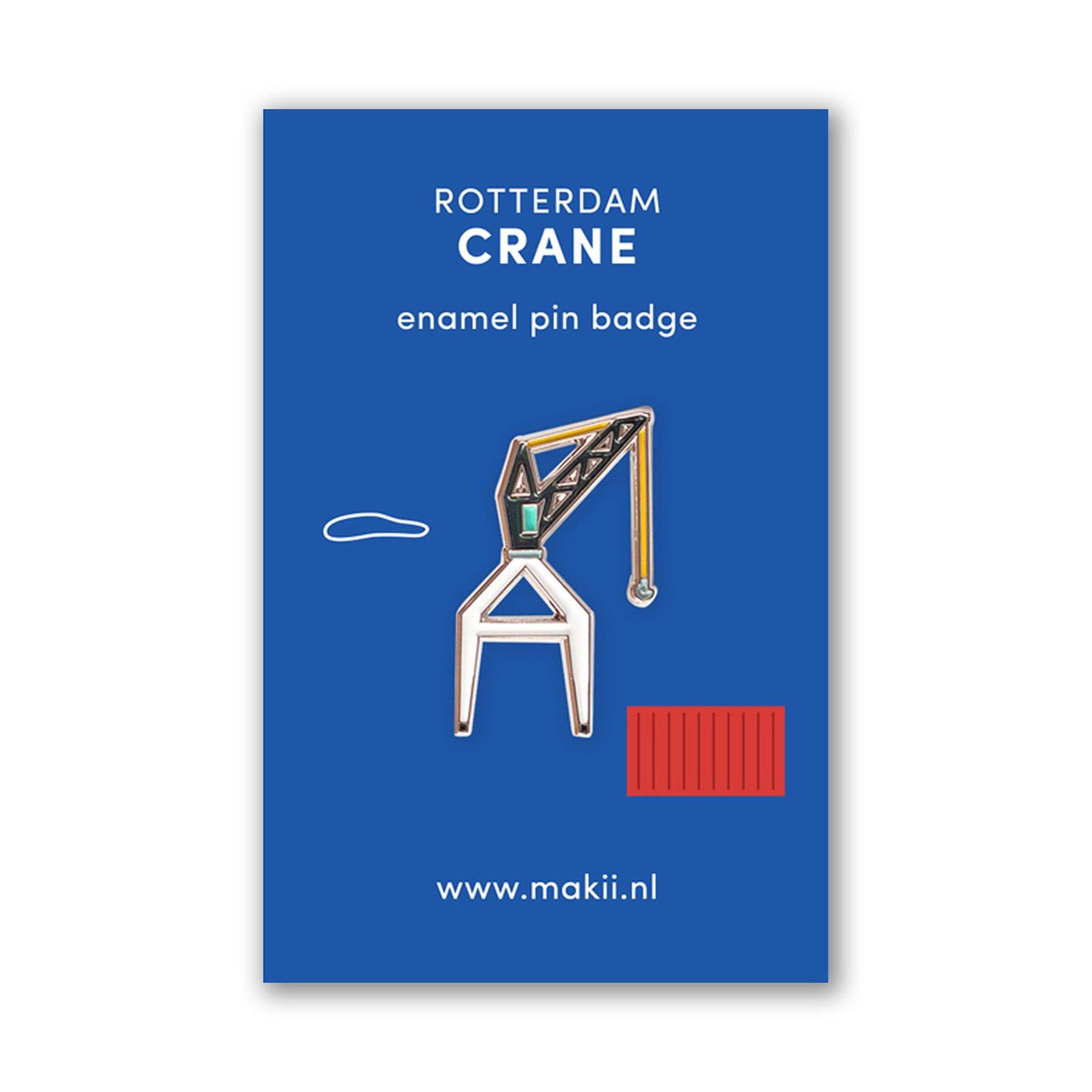 Afbeelding van Rotterdamse pin van  Rotterdamse kraan