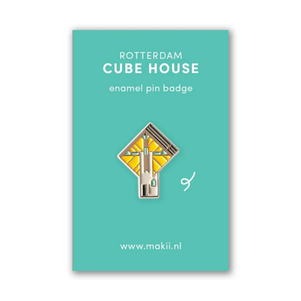 Afbeelding van Rotterdamse pin van een Kubuswoning