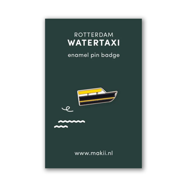 Afbeelding van Rotterdamse pin van de Rotterdamse watertaxi