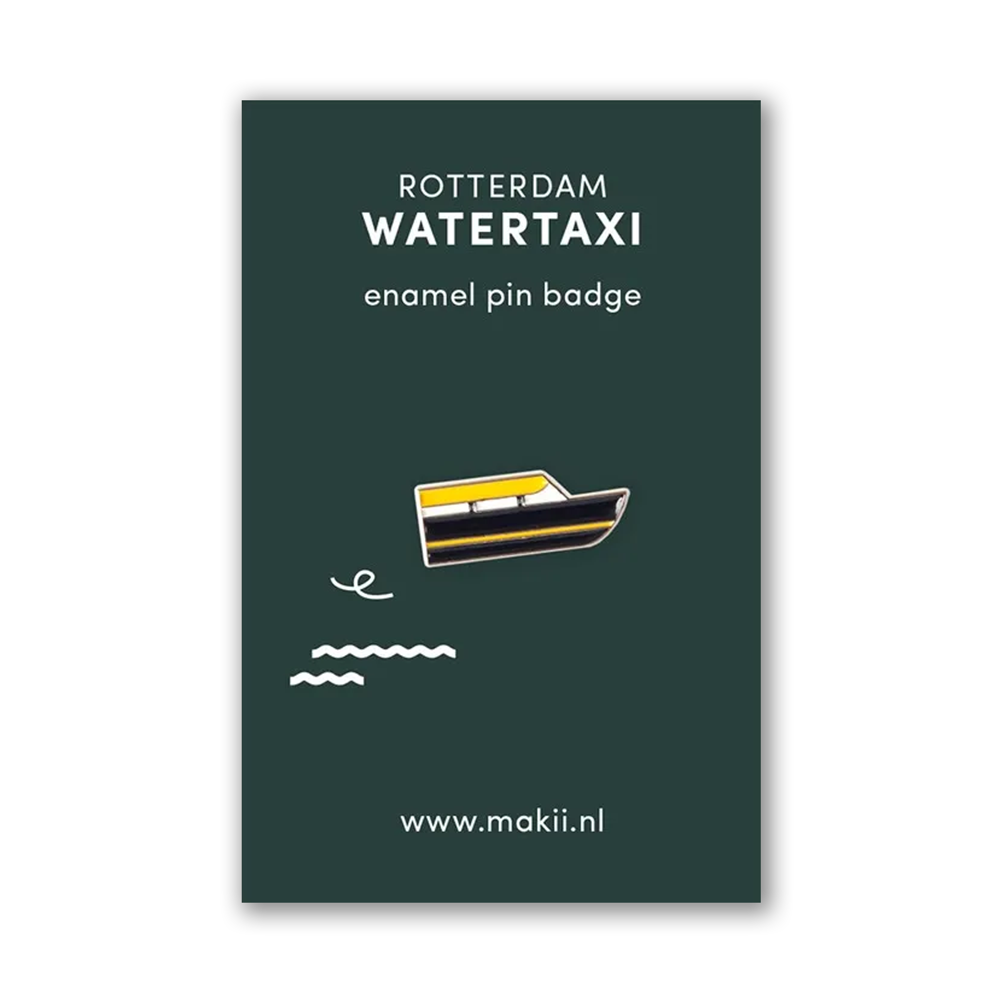 Afbeelding van Rotterdamse pin van de Rotterdamse watertaxi