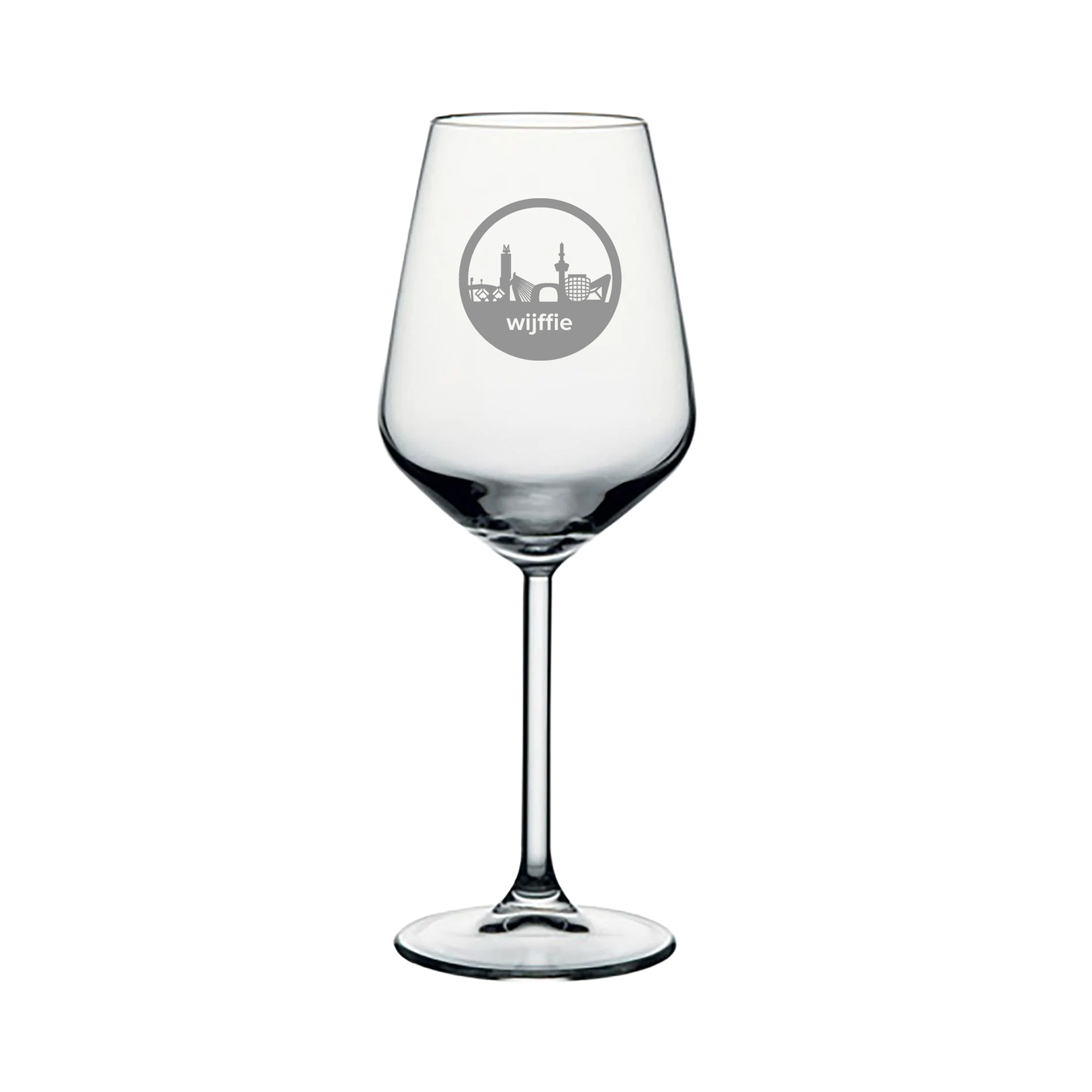 Afbeelding van het Rotterdamse wijnglas "Wijffie"