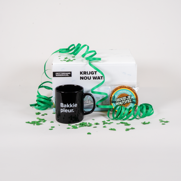 Afbeelding van een  bakkie pleur pakket houd je waffel