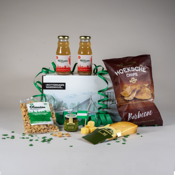 Afbeelding van een borrelpakket sap gezelligst