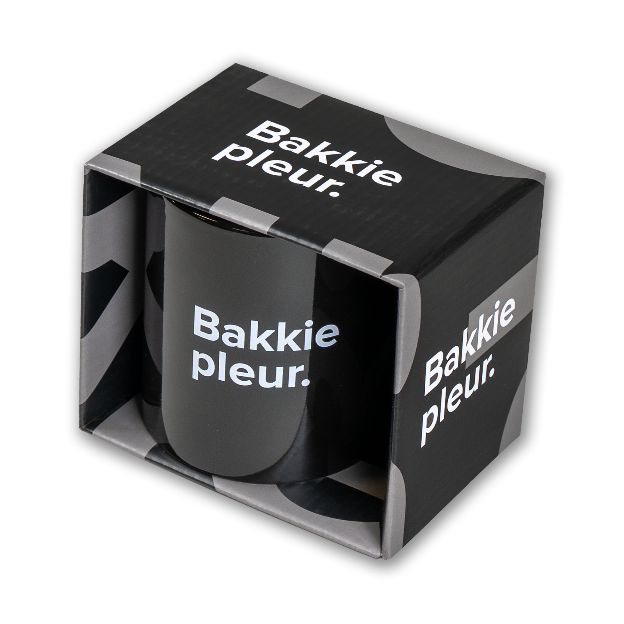 Afbeelding van een bakkie pleur mok in cadeauverpakking