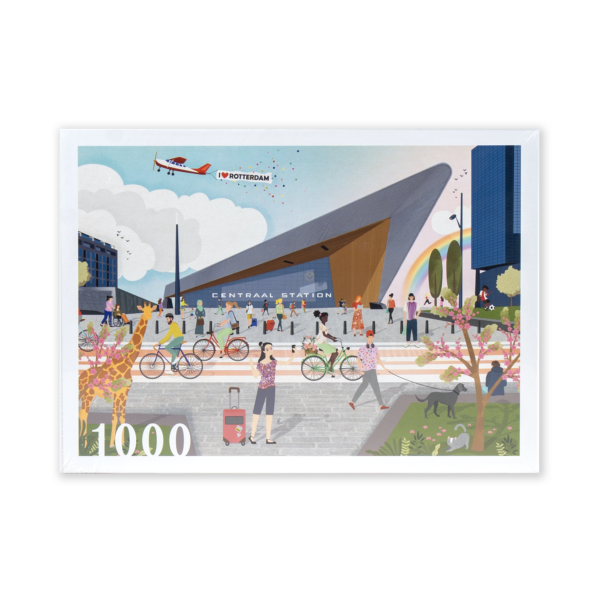 Afbeelding van Rotterdamse puzzel Centraal Station