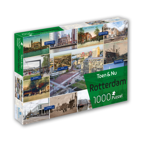 Afbeelding van de puzzel Rotterdam toen en nu