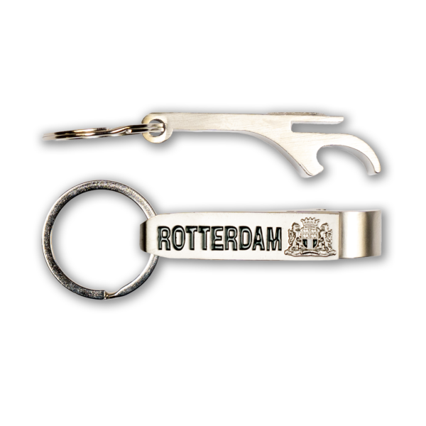 Afbeelding van een sleutelhanger opener wapen van Rotterdam