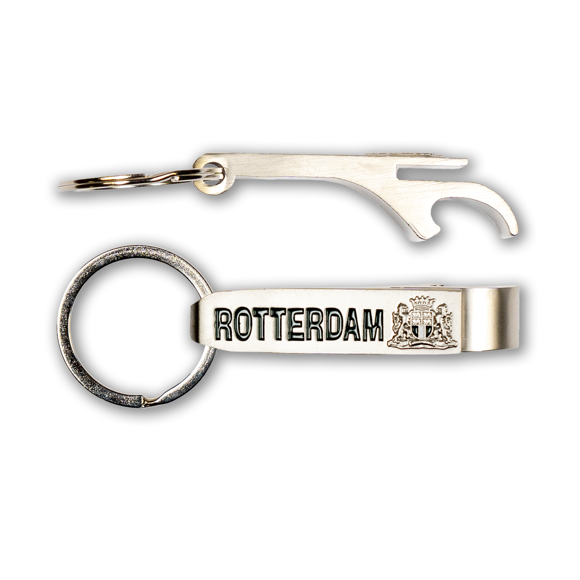 Afbeelding van een sleutelhanger opener wapen van Rotterdam