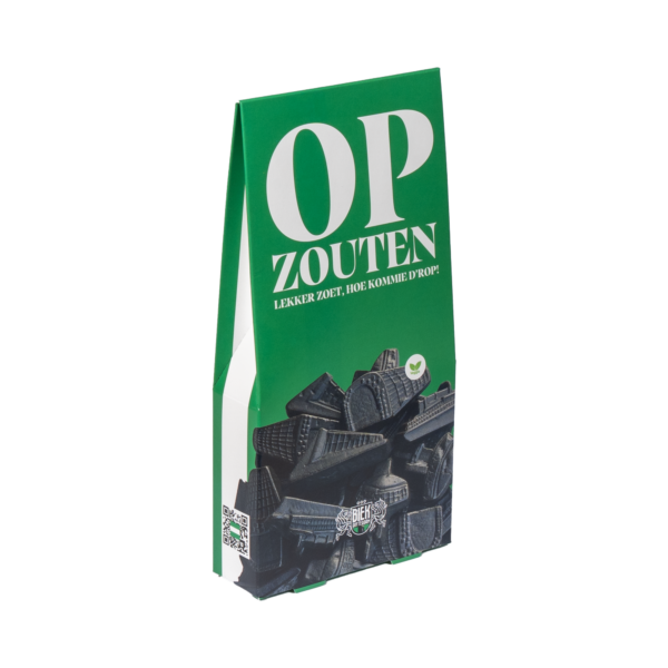 Afbeelding van een staverpakking drop opzouten