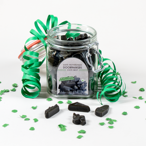Afbeelding van weckpot met Doorpakkers Drop