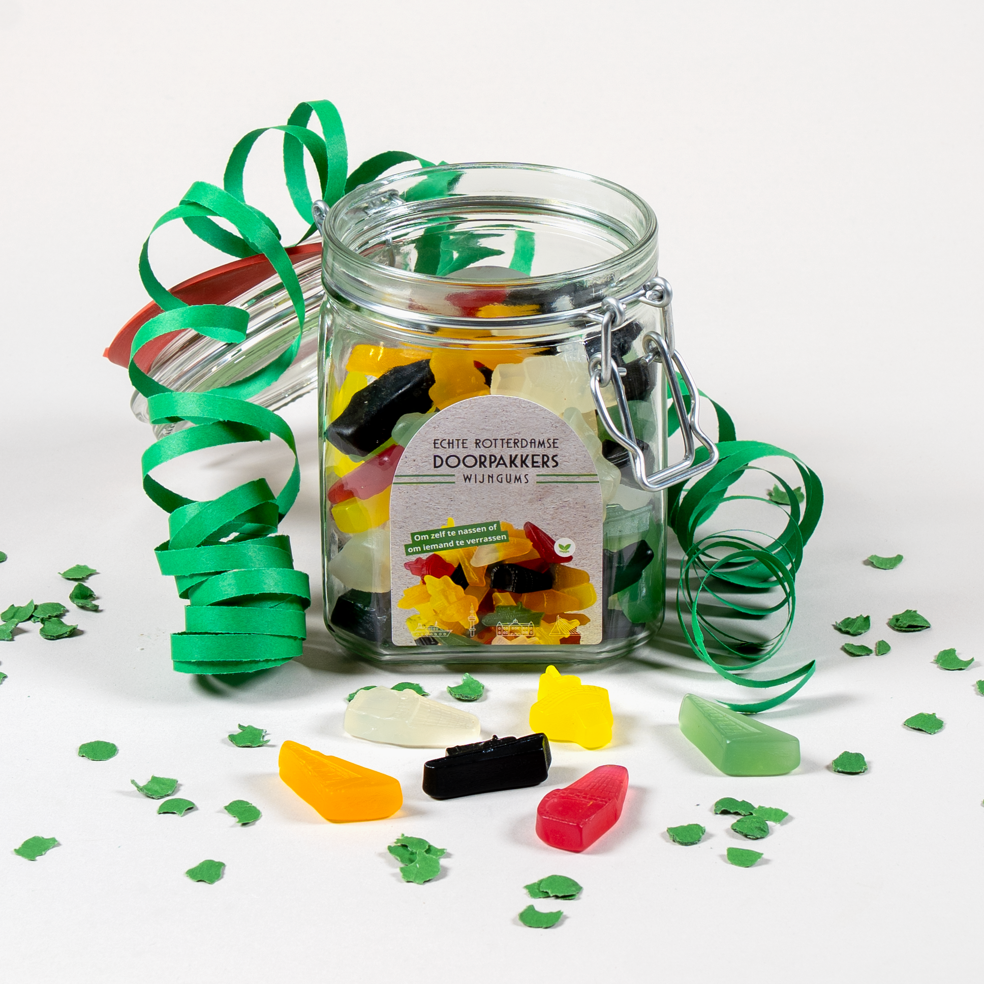 Afbeelding van weckpot met Doorpakkers Wijngums