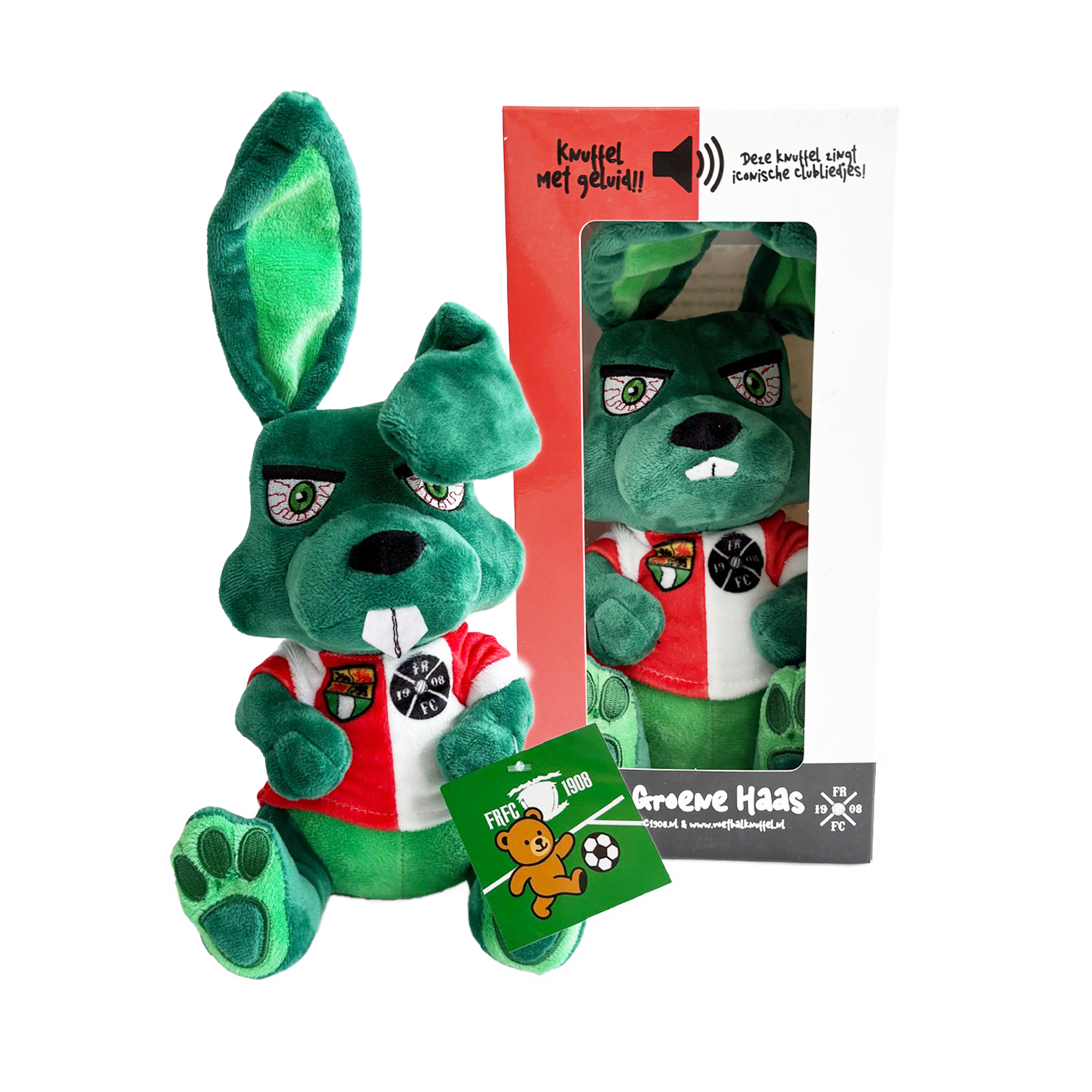 Afbeelding van de Groene Haas het zingend kameraadje.