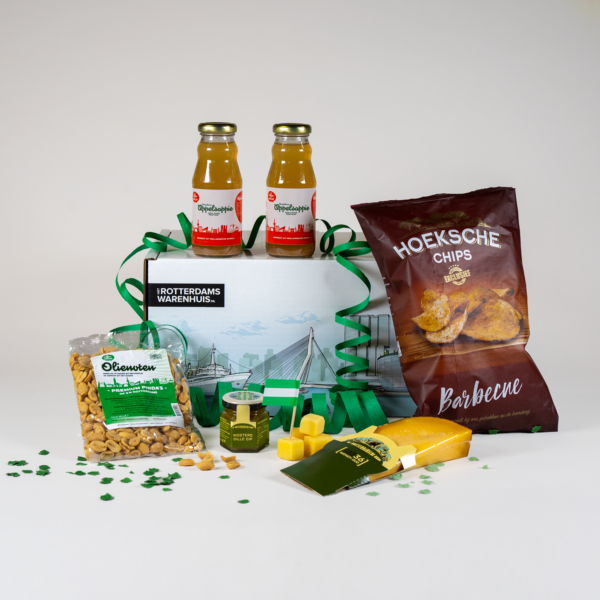 Afbeelding van een borrelpakket sap gezelligst