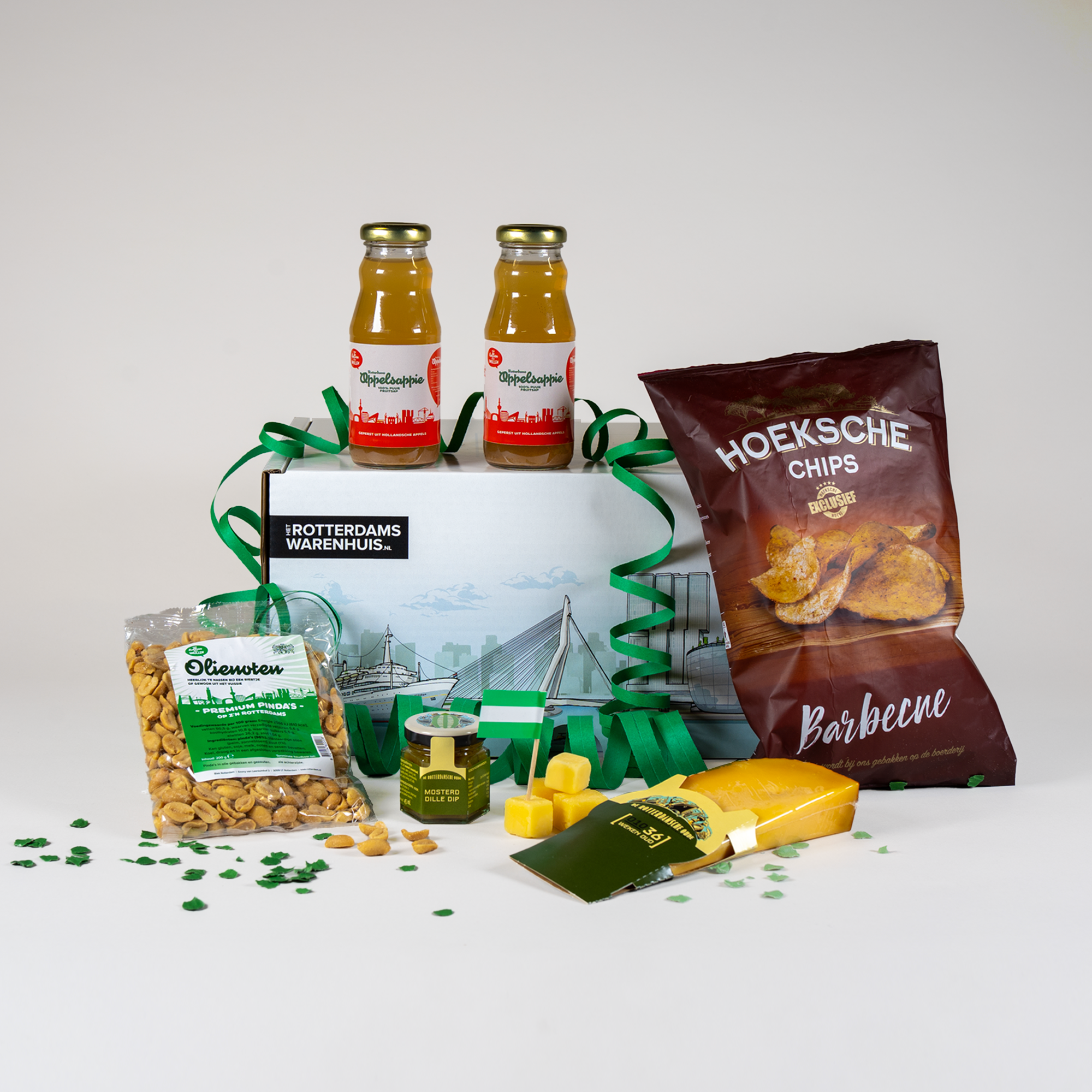 Afbeelding van een borrelpakket sap gezelligst