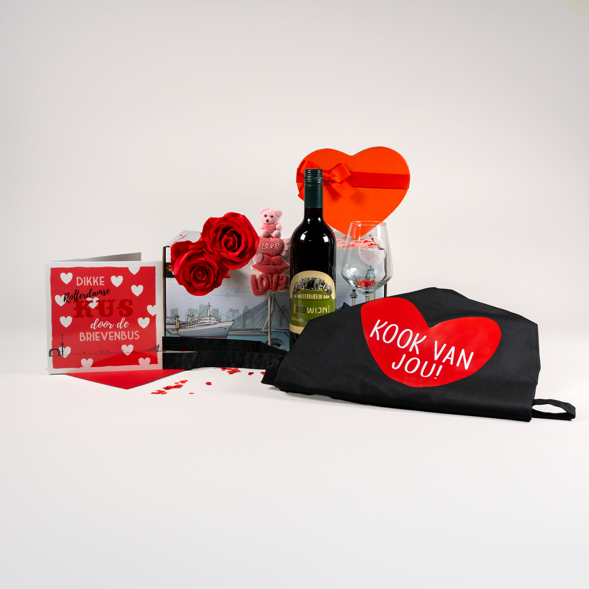 Afbeelding van een valentijnspakket kook van jou