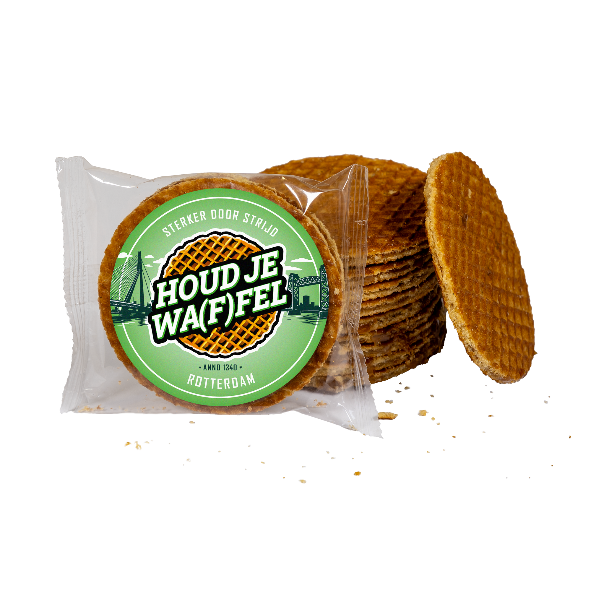 Houd je waf(f)el | Rotterdamse stroopwafel