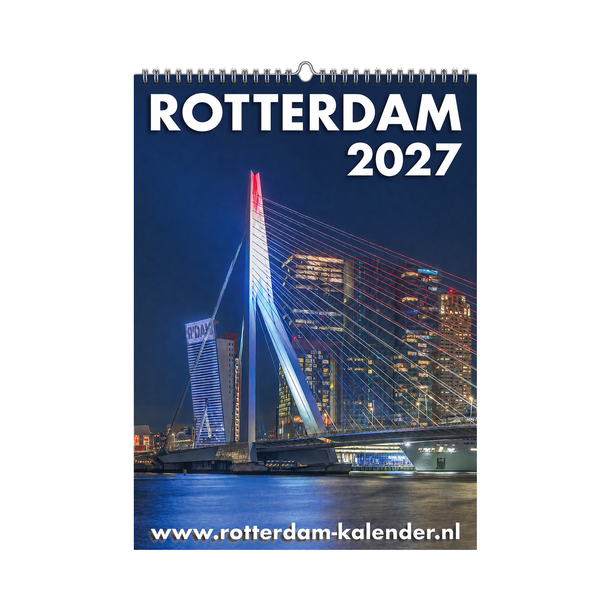 Voorzijde van De Rotterdam Kalender 2027 - MS Fotografie