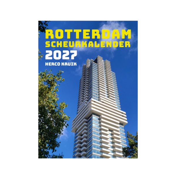Voorzijde van de Rotterdamse scheurkalender 2027